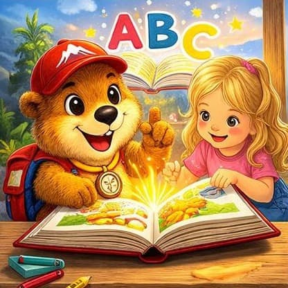 Cleverli begleitet ein Kind beim Lesen lernen